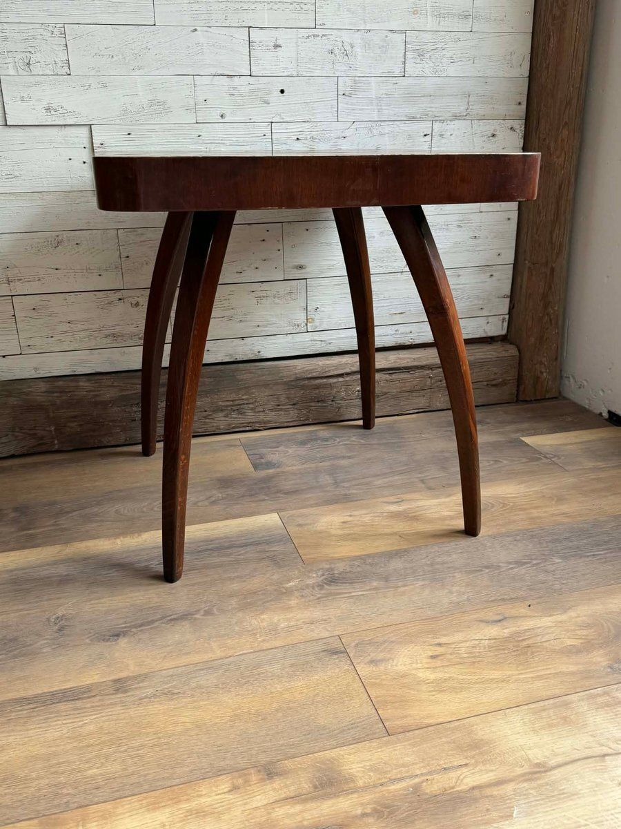 Vintage spinnenpootentafel van J. Halabala, jaren 1930