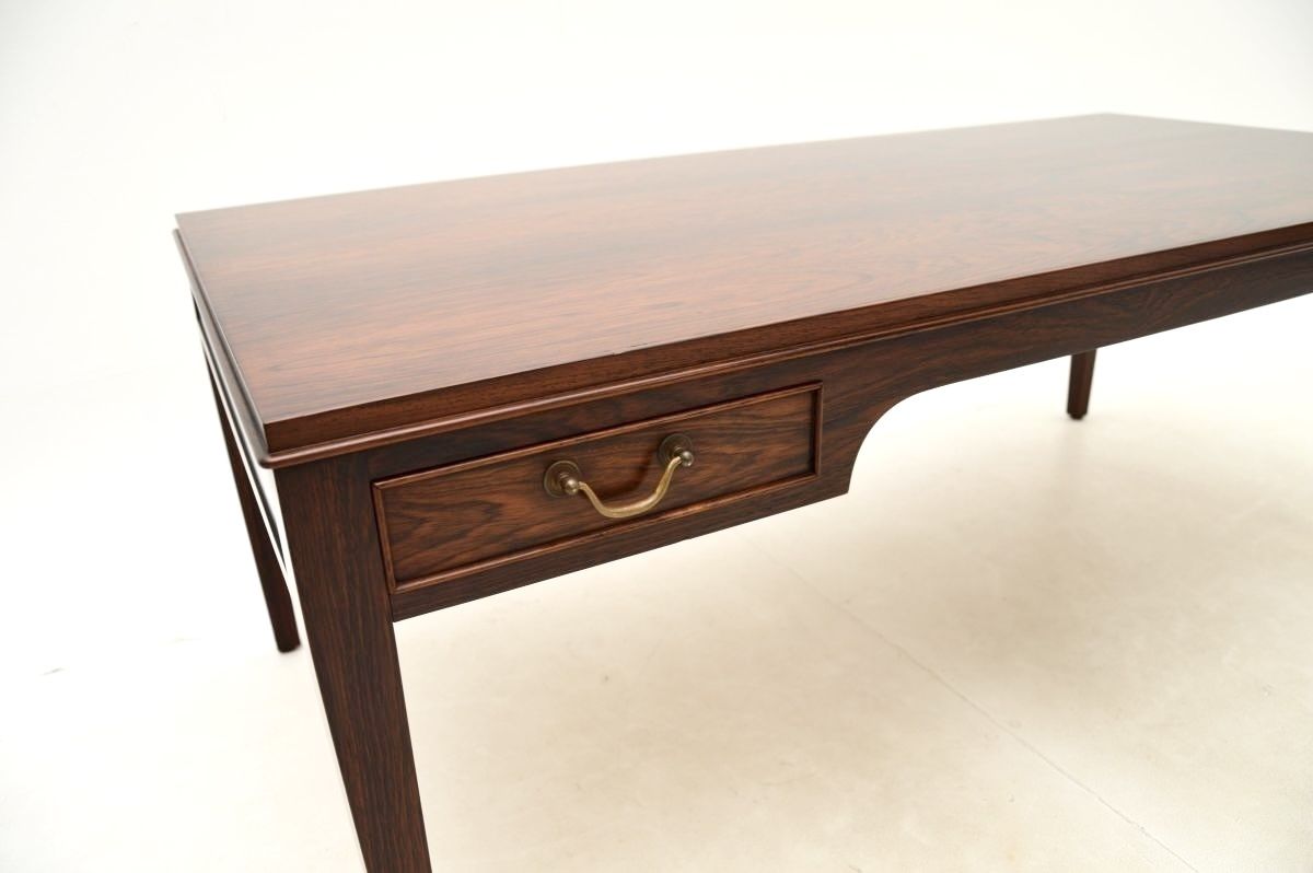 Danish Vintage Rosewood Coffee Table By Fritz Henningsen photo vintage