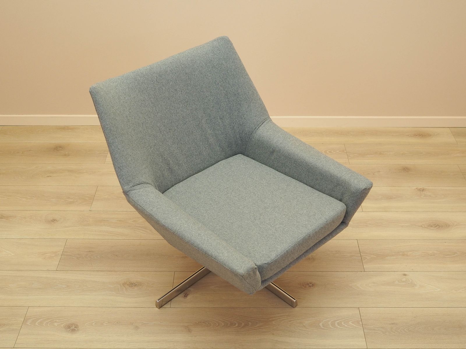 photo furniture Draaiende Fauteuil, Duits Design, Ca. Jaren 1960, Geproduceerd Door Walter Knoll