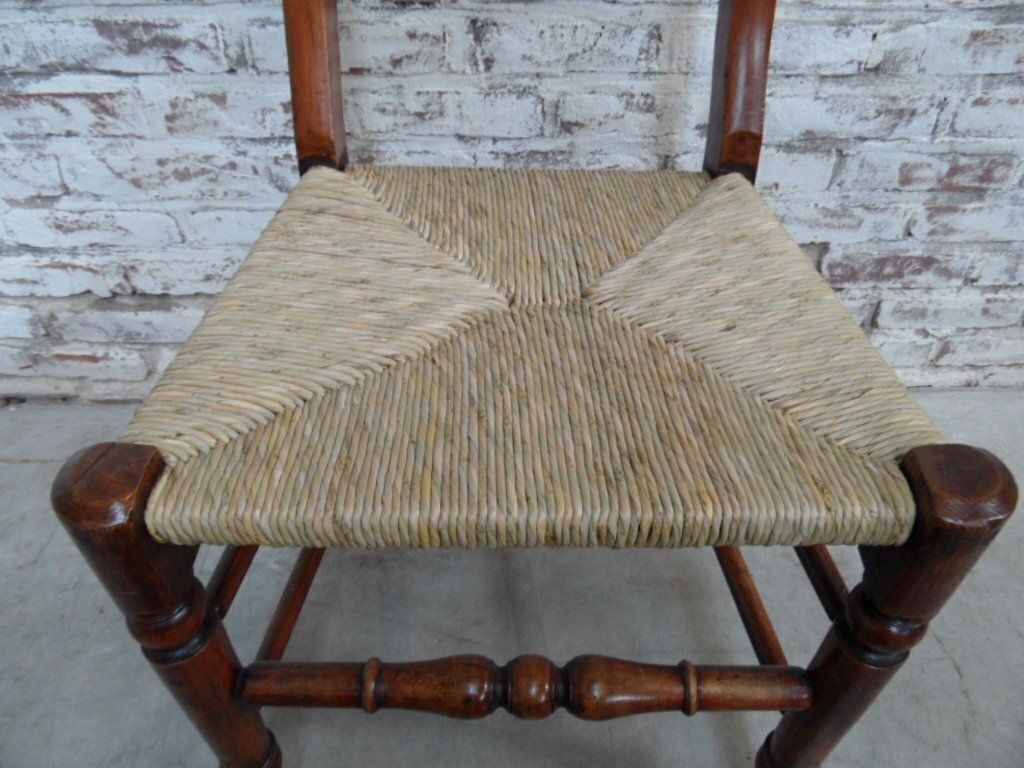 Antique French Campaign Chairs, Set Of 4 photo for sale