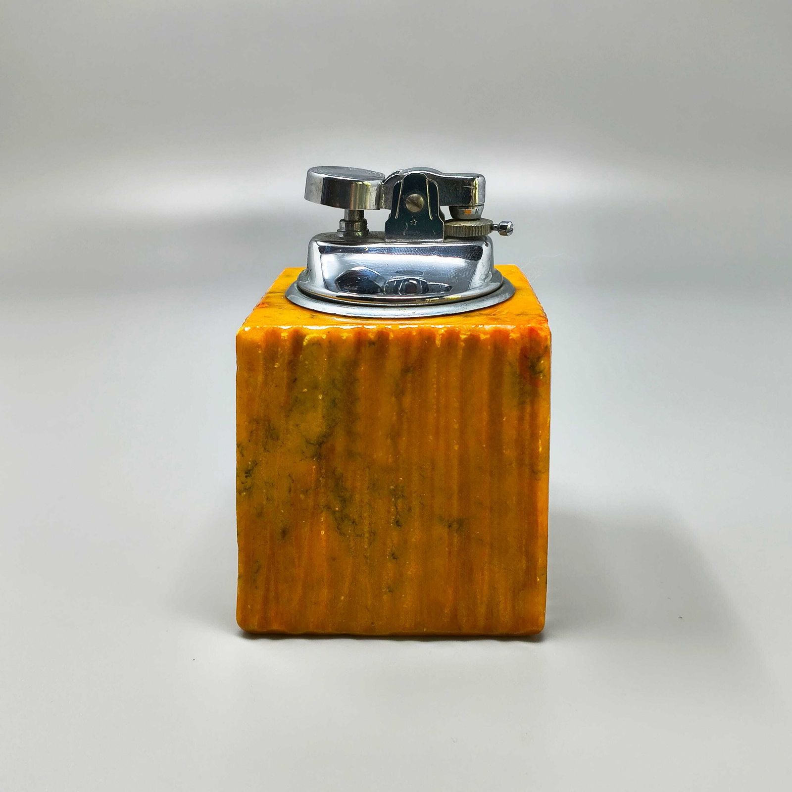 Mid-Century Modern Italiaans alabasten rookset, jaren 1960, door Romano Bianchi photo Woonaccessoires
