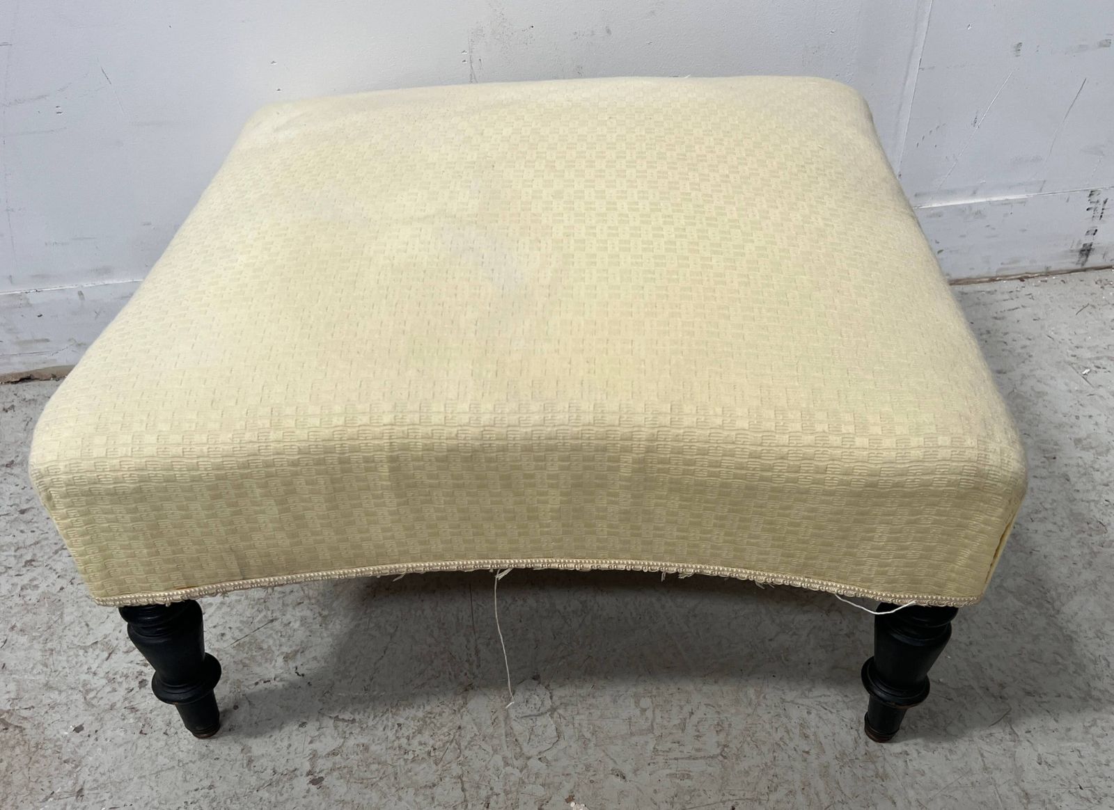 Napoleon III Footrest In Blackened Wood, 19th Century photo buy
