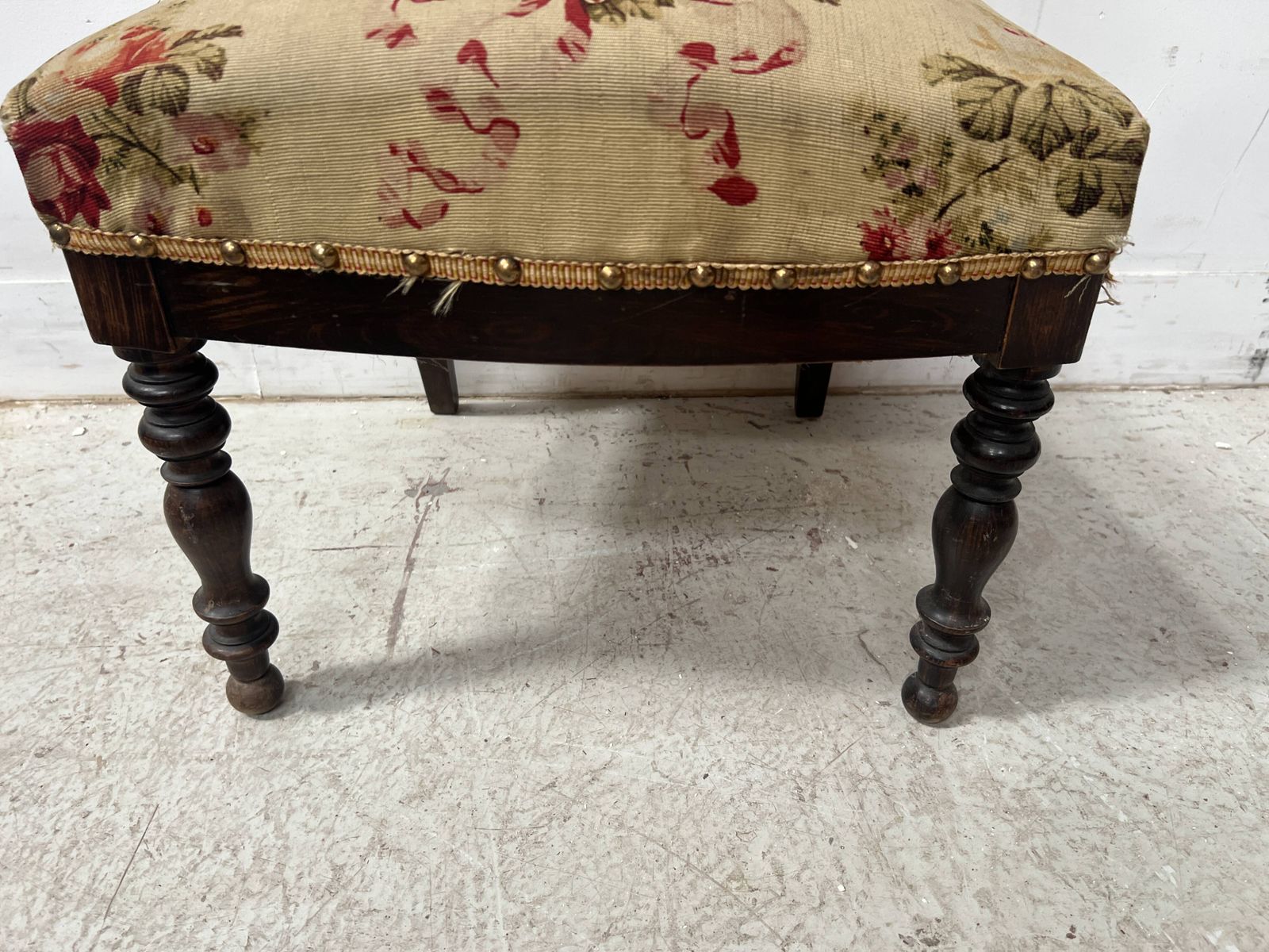 photo for sale Napoleon III Period Chair/Lounge Chair In Solid Wood