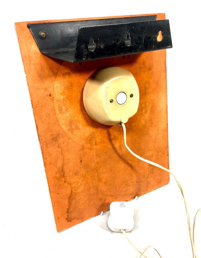 photo for sale Antique Advertising   Chivers Jellies 1940s Smiths Electric Clock Sign / Working