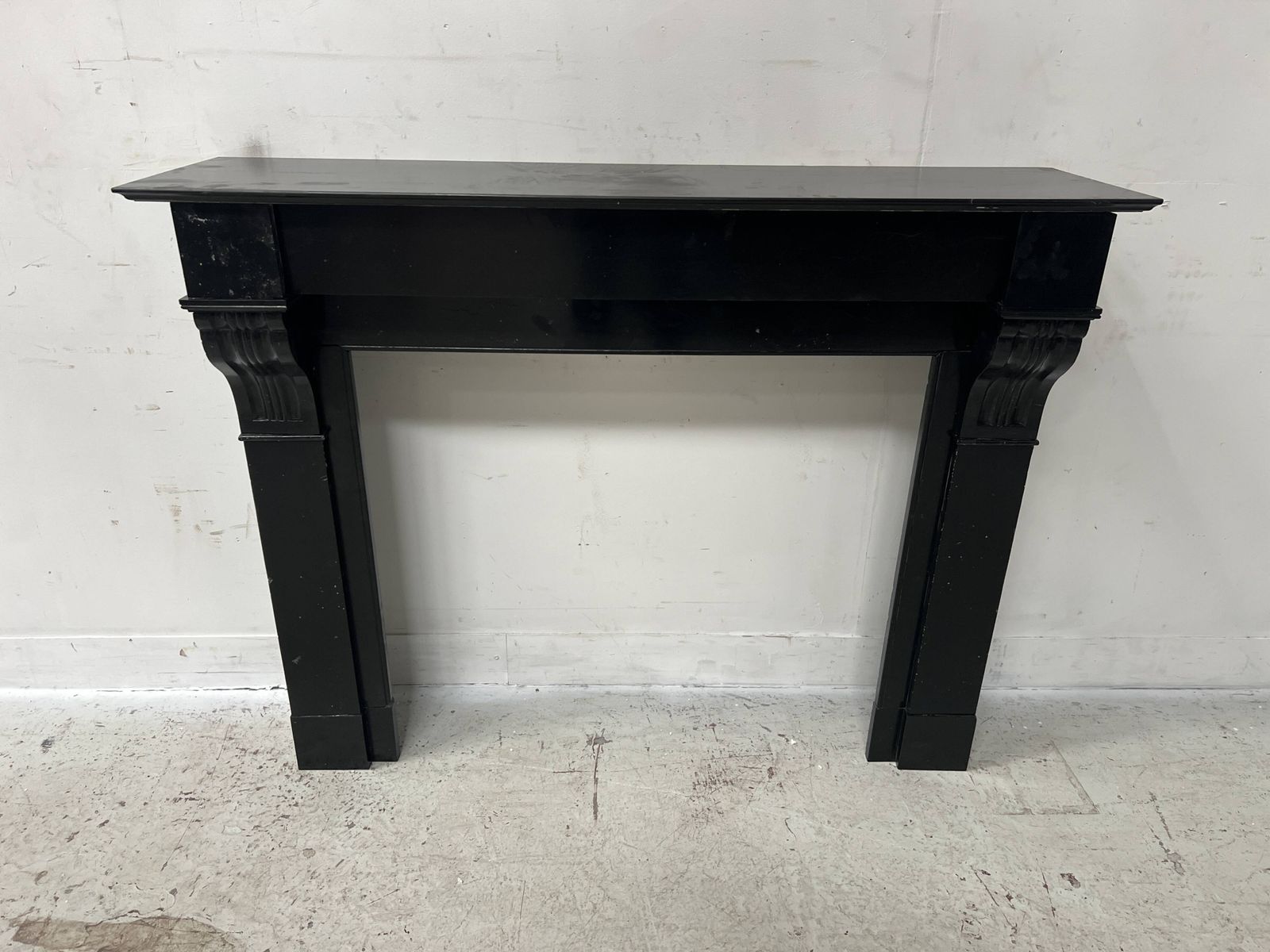 Napoleon III Period Fireplace With Black Marble Corbel, 19th Century photo 2927.0