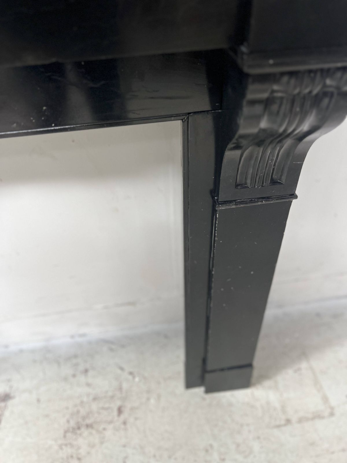 photo buy Napoleon III Period Fireplace With Black Marble Corbel, 19th Century