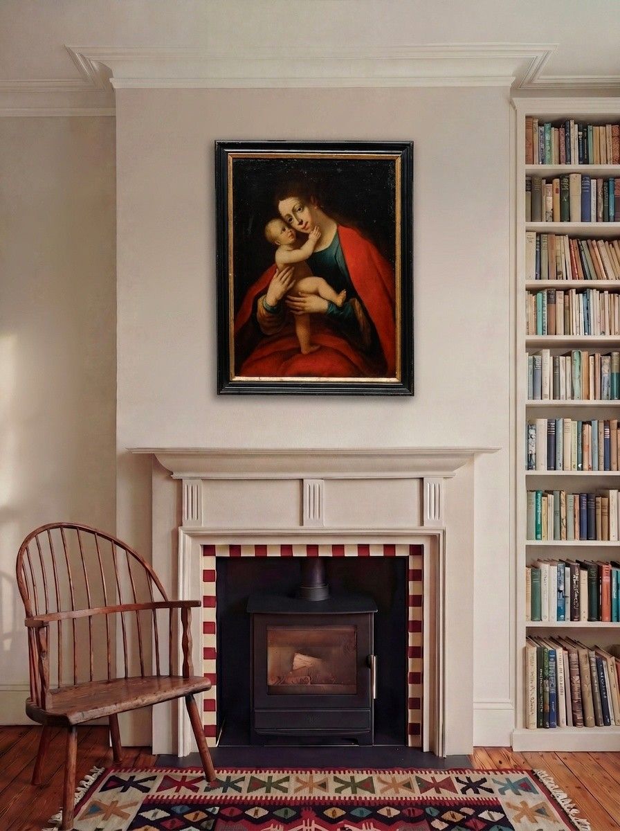 After Lucas Cranach The Elder (1472 1553) 18th Century Oil, Our Lady photo for sale