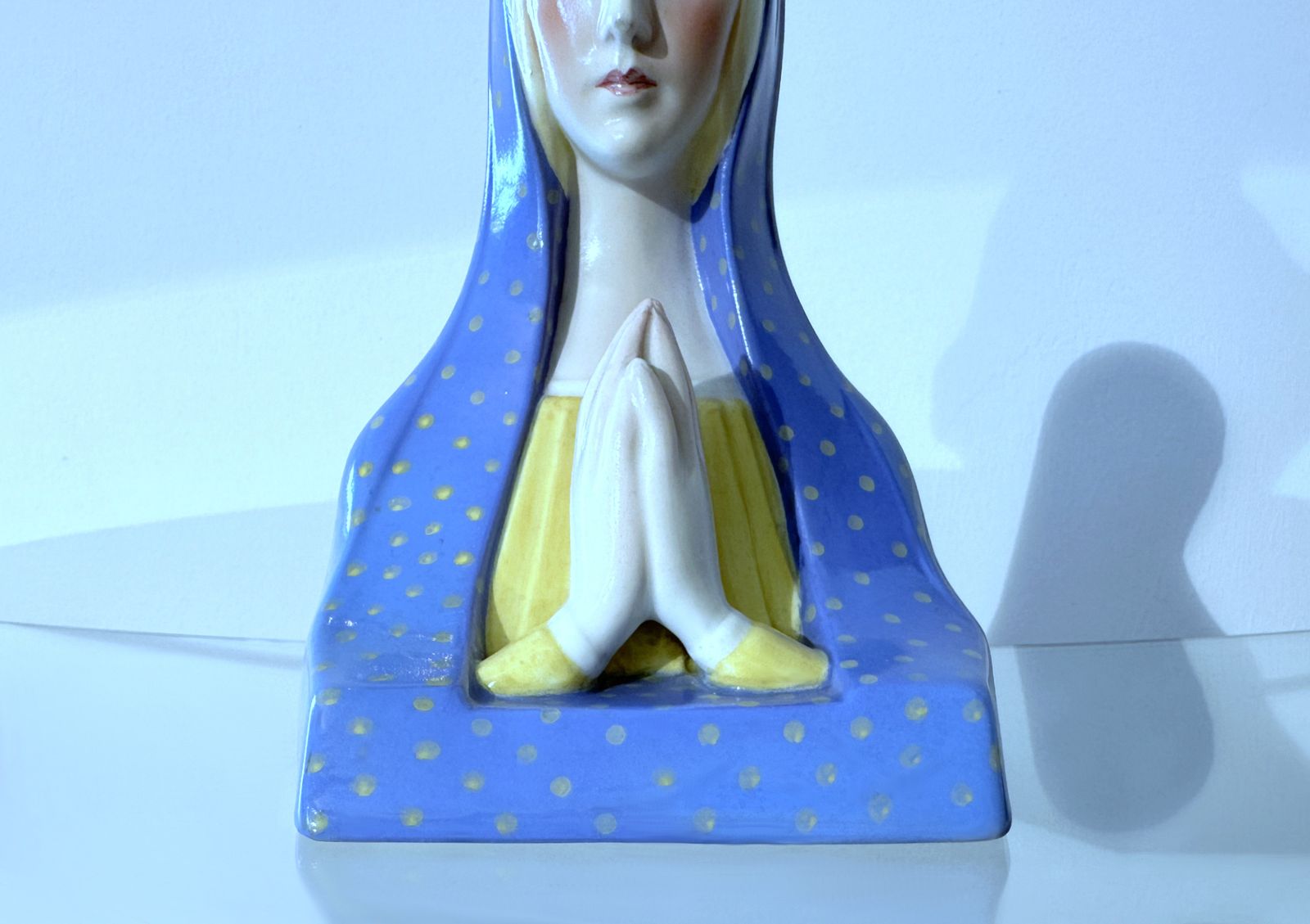 Lenci Mod. "Madonna" N. 307 By Paola Bologna 1932 Ca. / Artistic Ceramics Italy photo 450.0