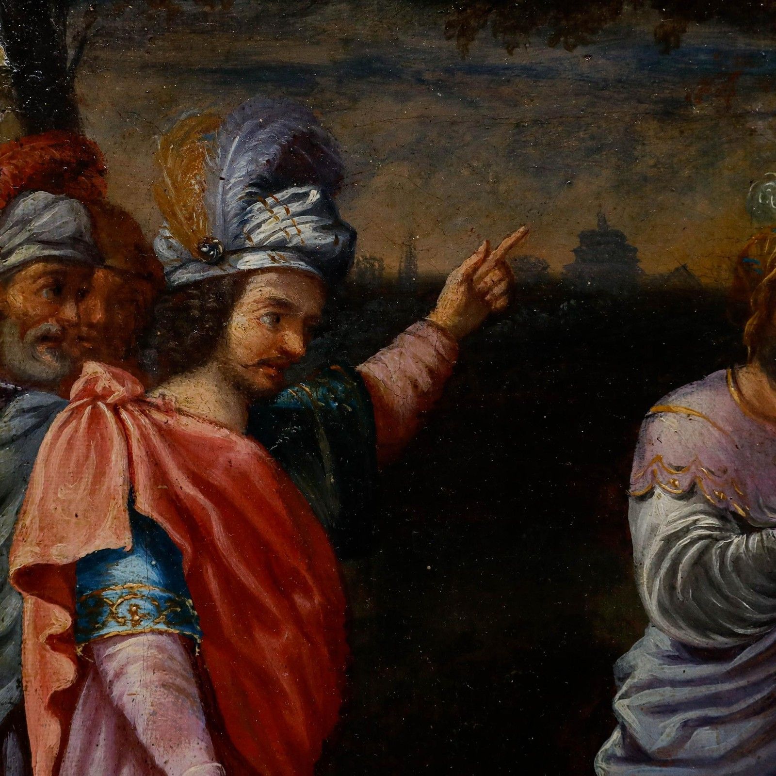 Italian School 18th Century Oil The Judgement Of Samson photo vinterior