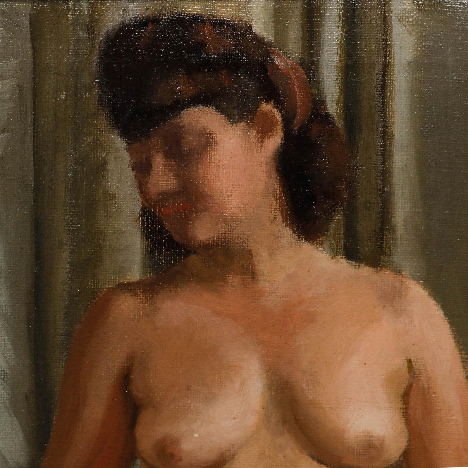 Anthony Devas (1911 1958) Framed Mid 20th Century Oil, The Artist's Muse photo 995.0