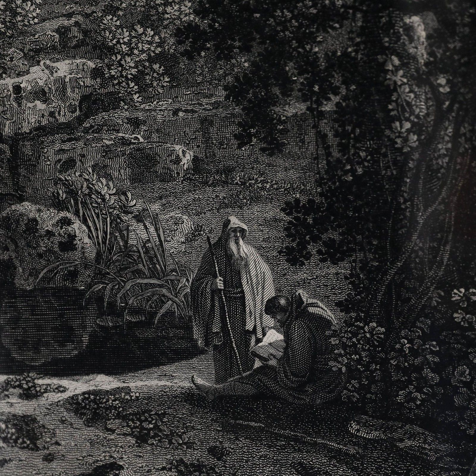 W. Woollett And W. Ellis After R. Wilson 1778 Engraving, Solitude photo 225.0