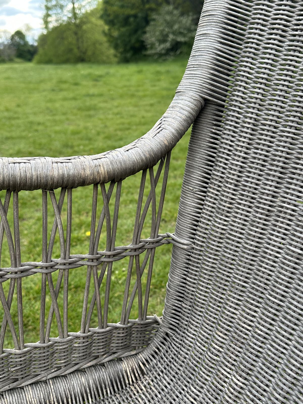 A Fine Handwoven Cane Armchair By Dryad Of Leicester, 1920's photo furniture