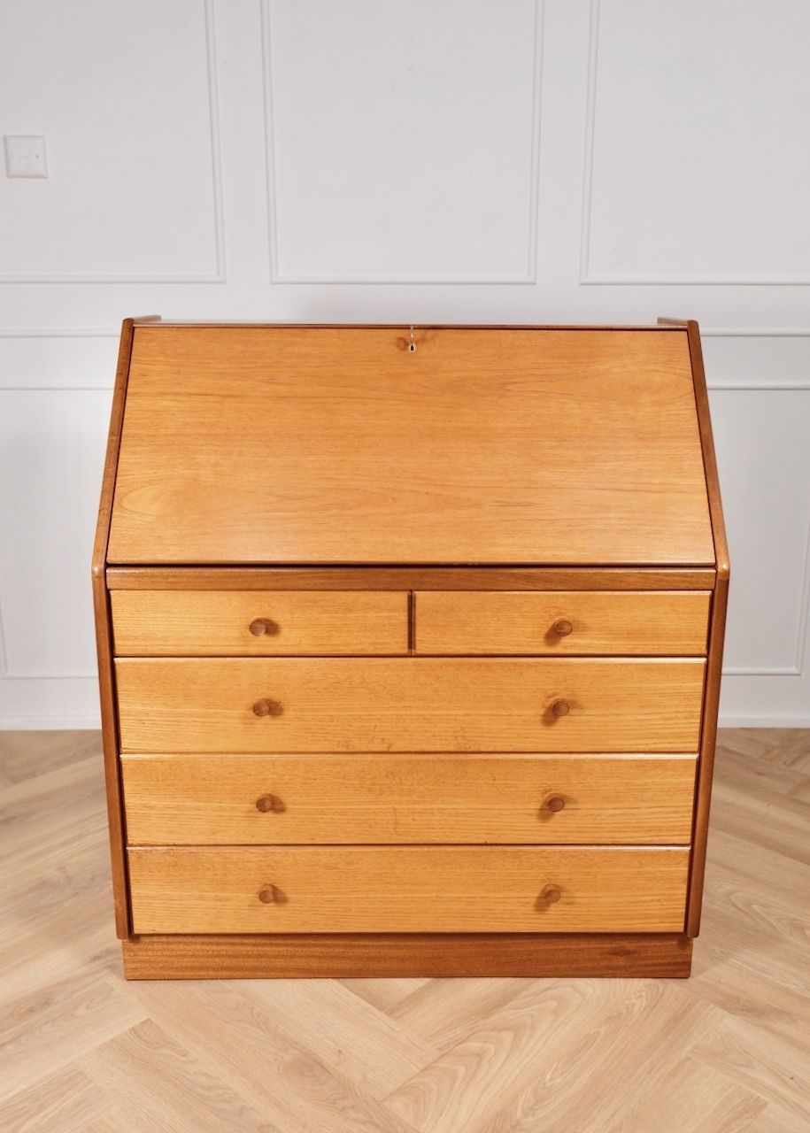 Nathan Teak Bureau Chest Of Drawers photo furniture