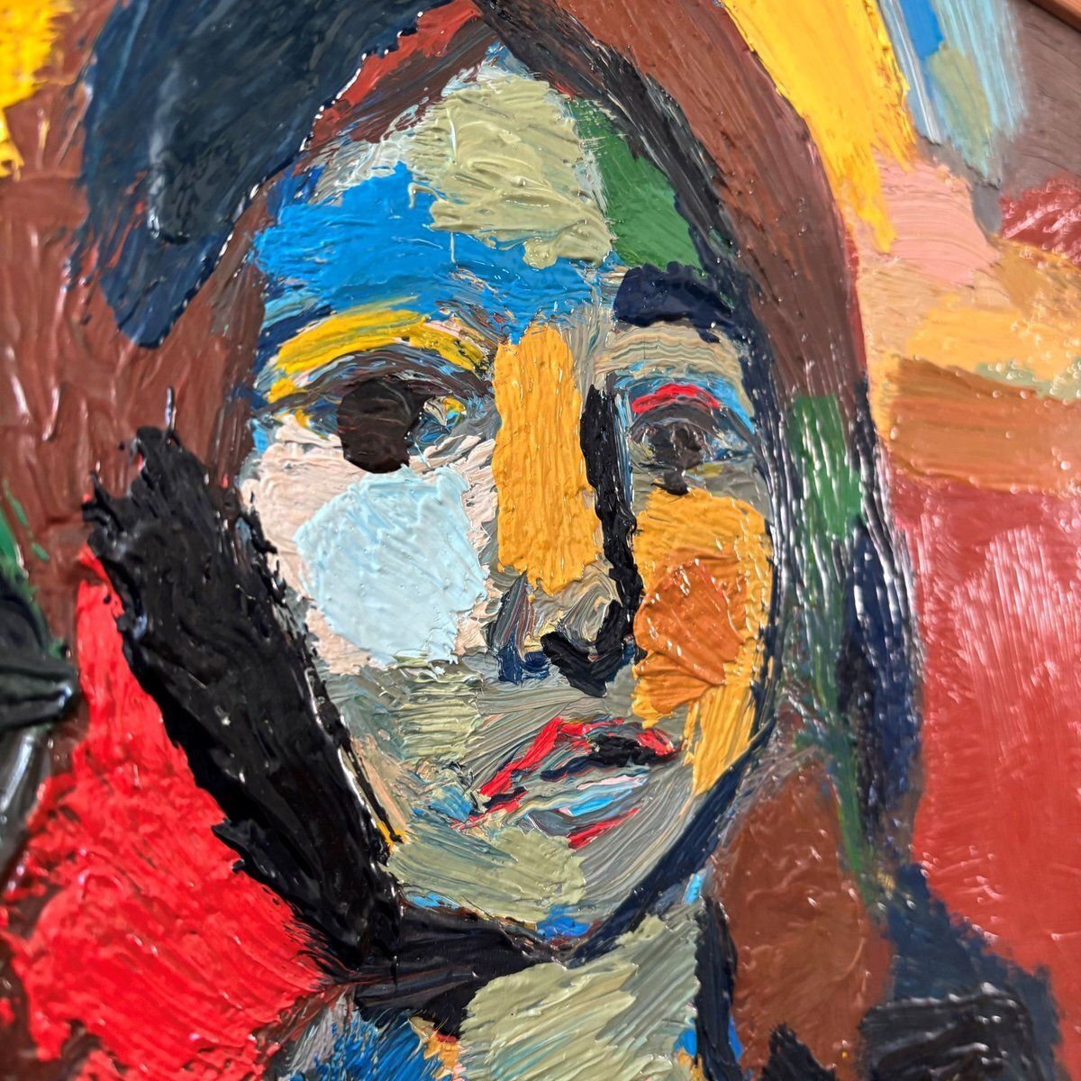 A.R. Seidel, Jannie, Oil On Linen, 1960s 1970s photo 1299.0