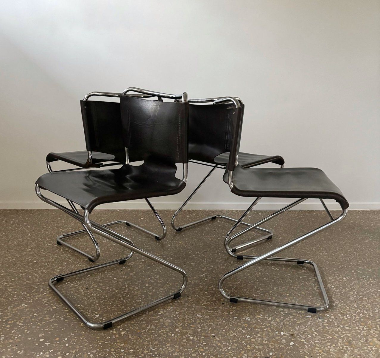 Biscia Dining Chairs By Pascal Mourgue For Steiner, France, 1960s, Set Of 4 photo furniture