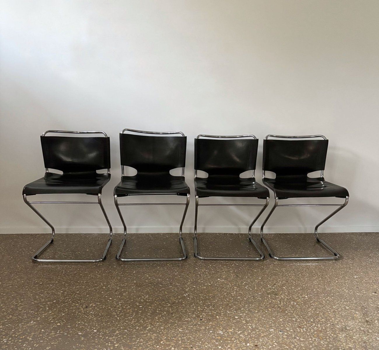 Biscia Dining Chairs By Pascal Mourgue For Steiner, France, 1960s, Set Of 4 photo for sale
