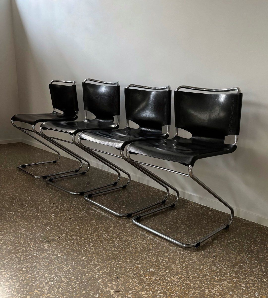 Biscia Dining Chairs By Pascal Mourgue For Steiner, France, 1960s, Set Of 4 photo Furniture