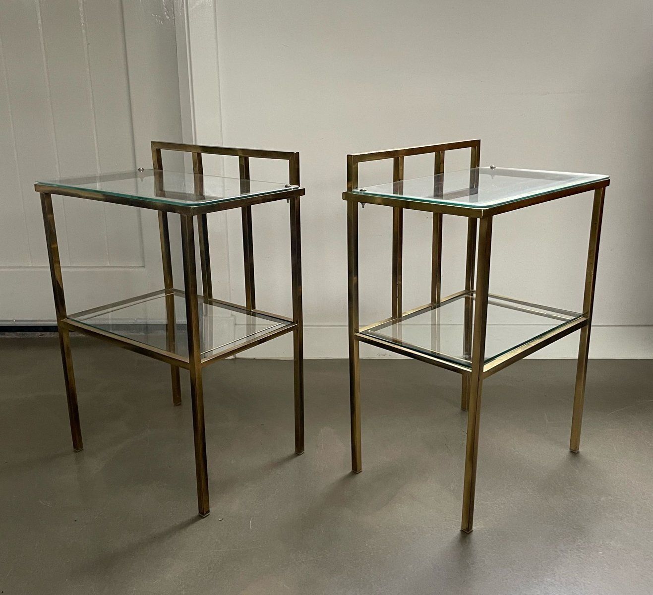Mid Century Side Tables Attributed To Marc Duplantier, France, 1960s, Set Of 2 photo 1646.0