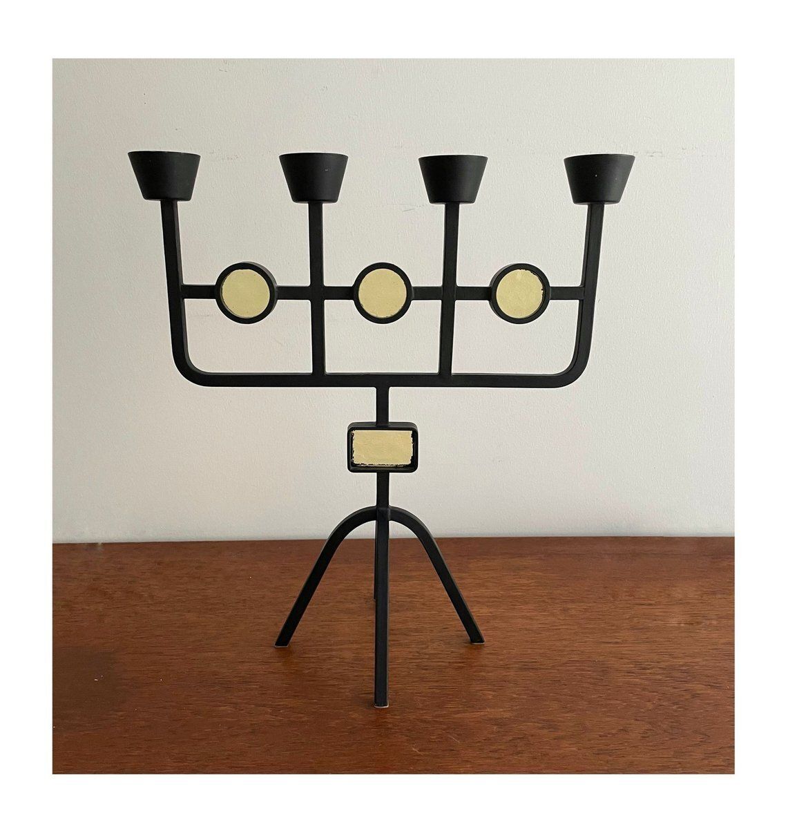 Swedish Candleholder By Erik Höglund And Gunnar Ander, 1960s photo furniture