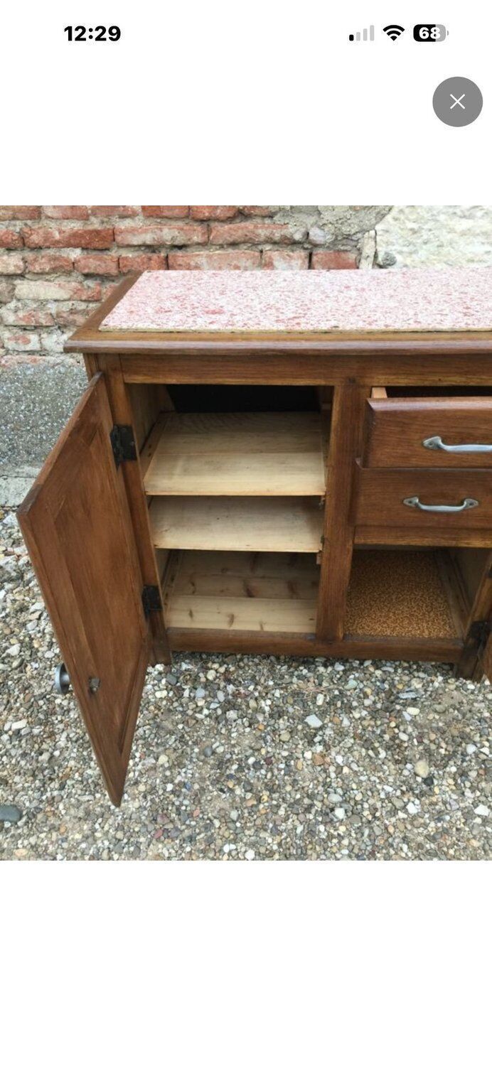 Mado Buffet In Solid Oak — French Domestic Style From The 1950s photo 269.0