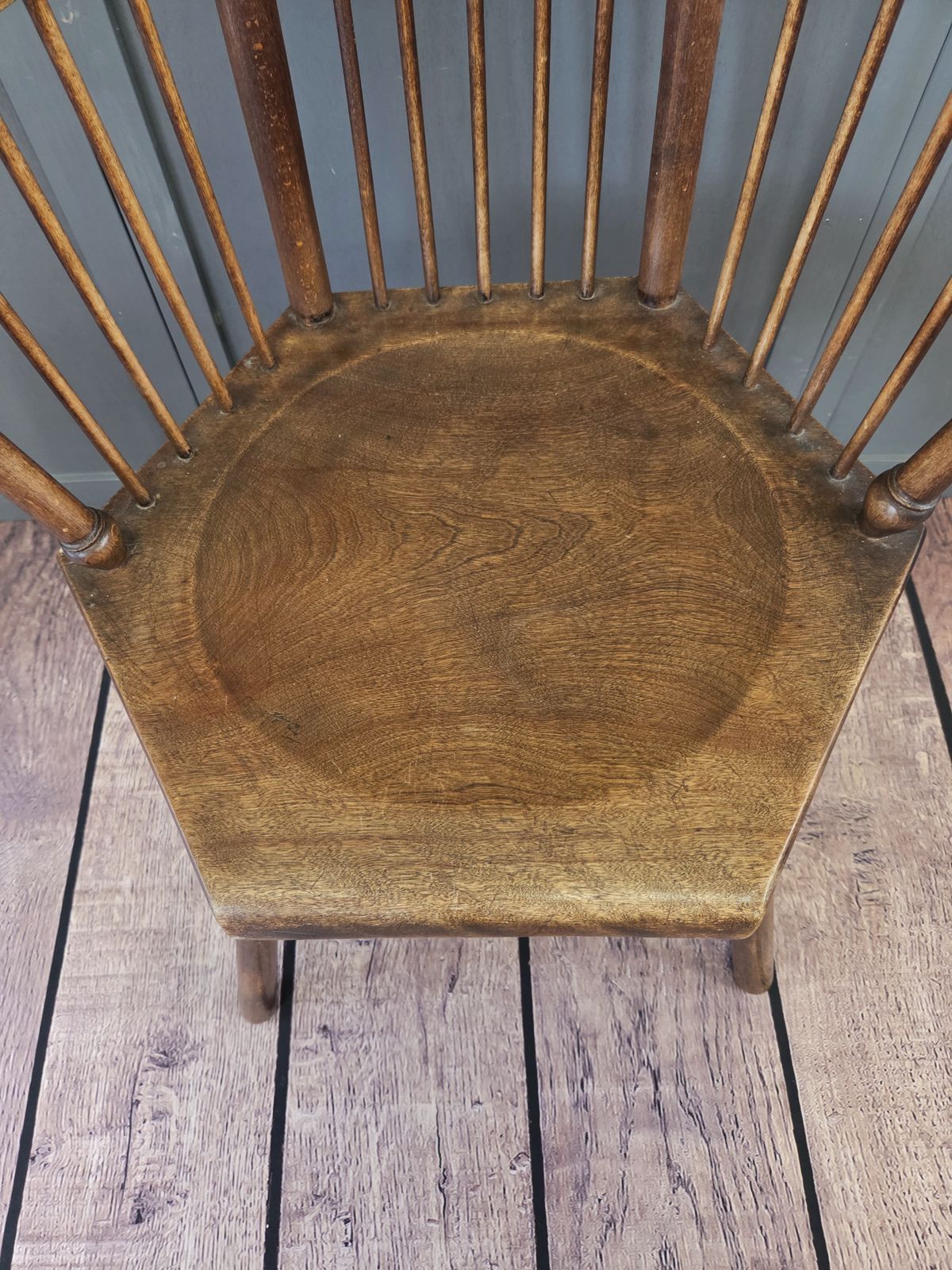 Arts And Crafts Comb Back Beech Armchair   Accredited To Liberty And Co, London photo vintage