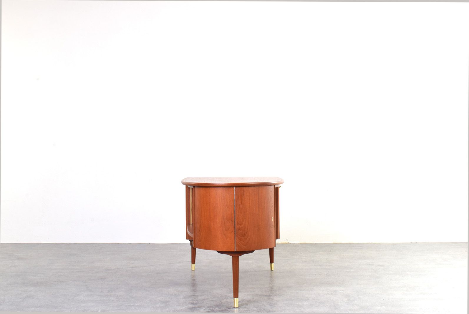 Mid Century Organic Teak Desk From Sola Møbler photo 3499.0