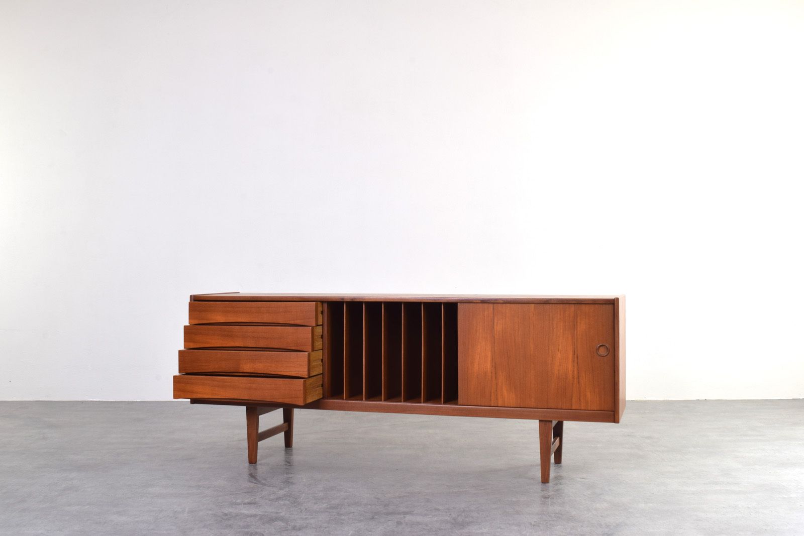 Mid Century Teak Hi Fi Sideboard Ulvö By Erik Wørts For Ikea photo 3750.0