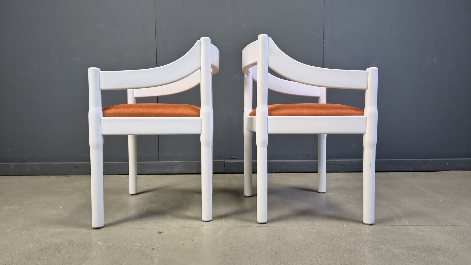 Set Of 4 Carimate Armchairs By Vico Magistretti, 1960s photo 1900.0