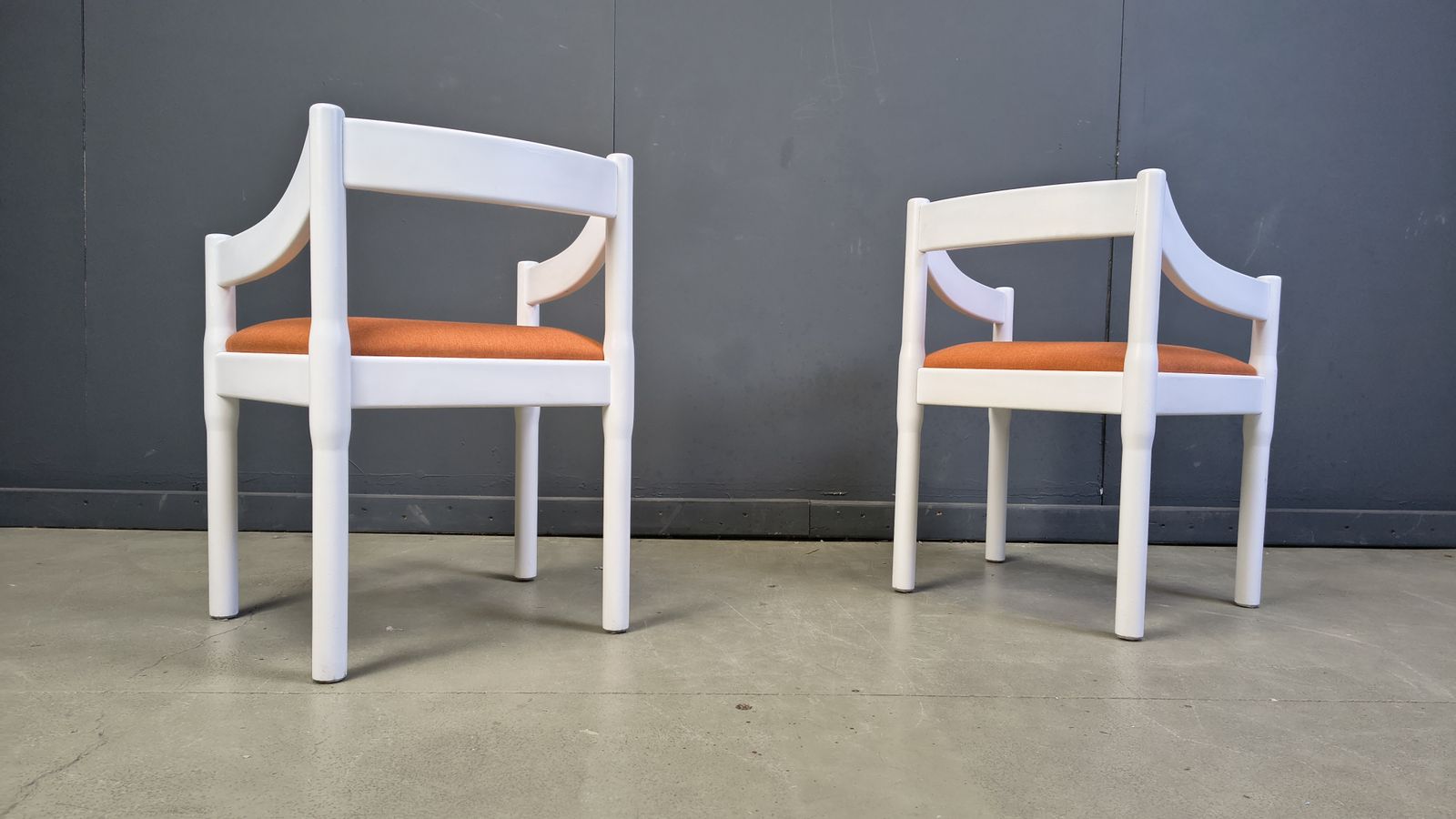 Set Of 4 Carimate Armchairs By Vico Magistretti, 1960s photo vinterior