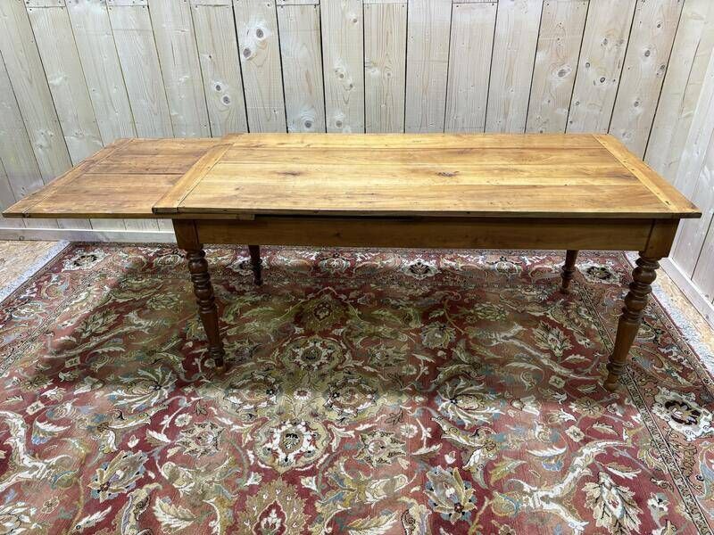 900.0 Page 1 Of 15 Louis Philippe Style Dining Table With Breadboard For 10 People photo