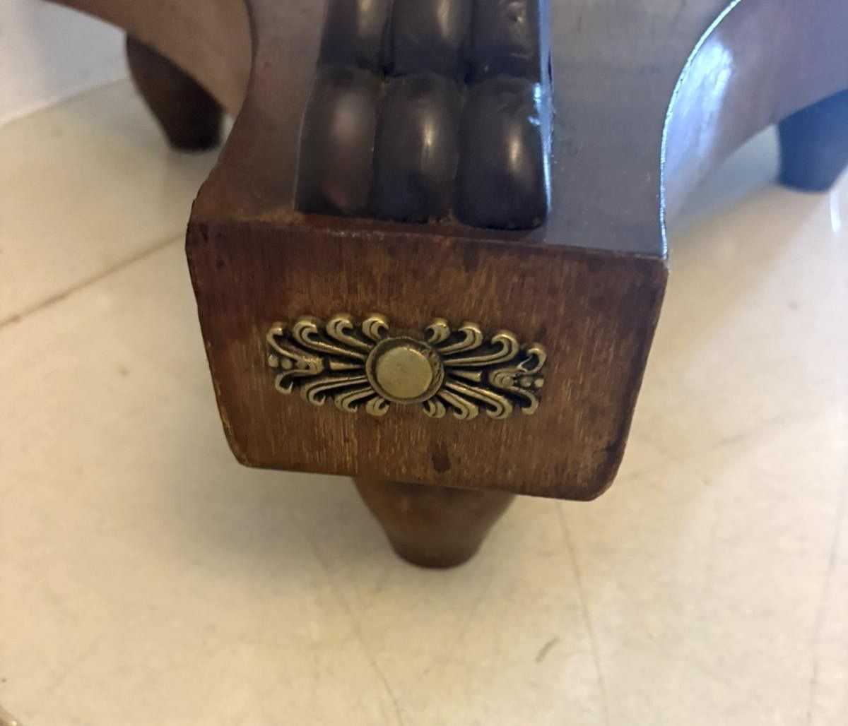 Antique 19th Century Specimen Marble Top Centre Table Mahogany Swan Support photo 3995.0