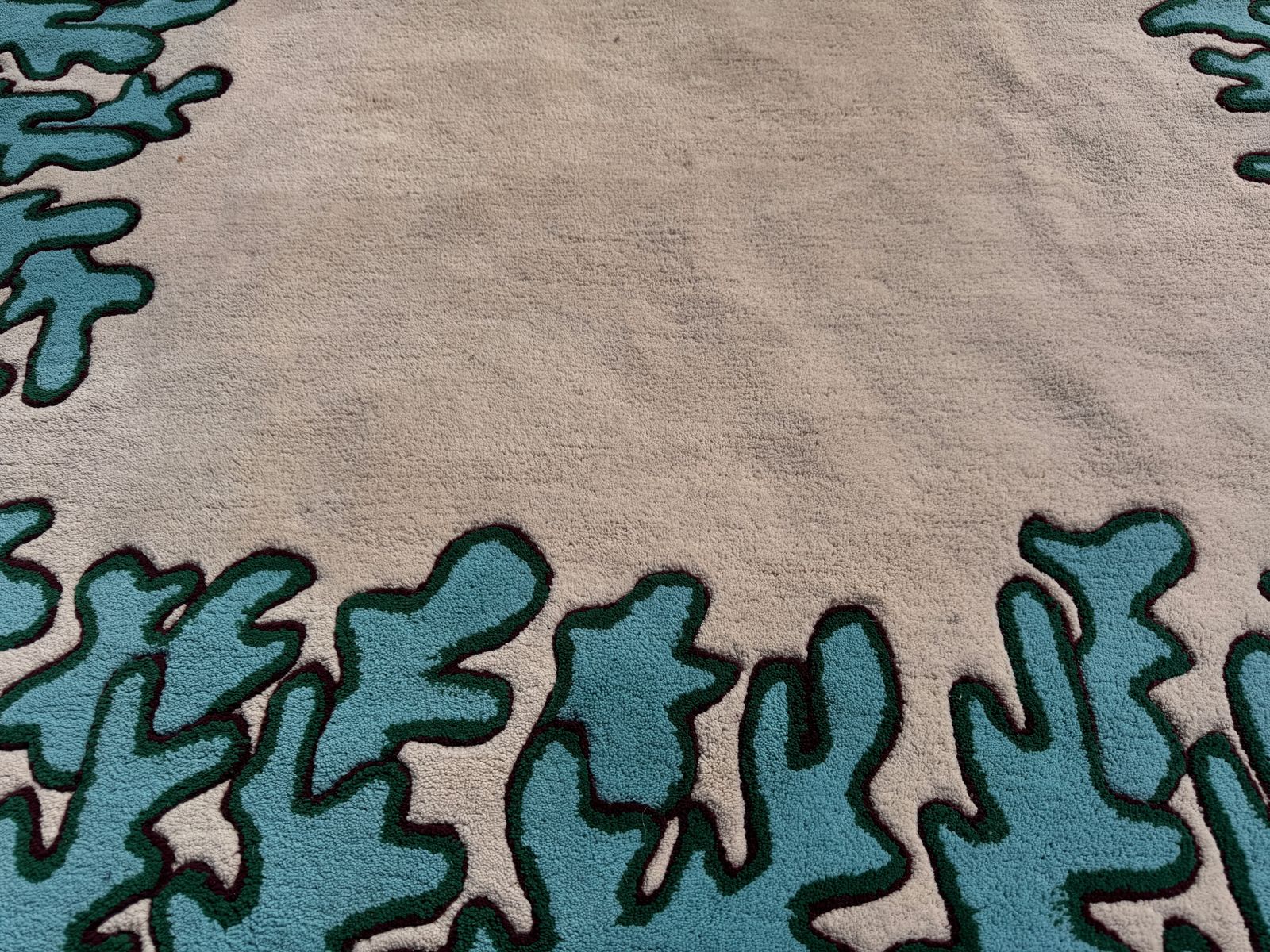 Hand Knotted Wool Poseidon Rug By Elizabeth Garouste And Mattia Bonetti photo Textiles
