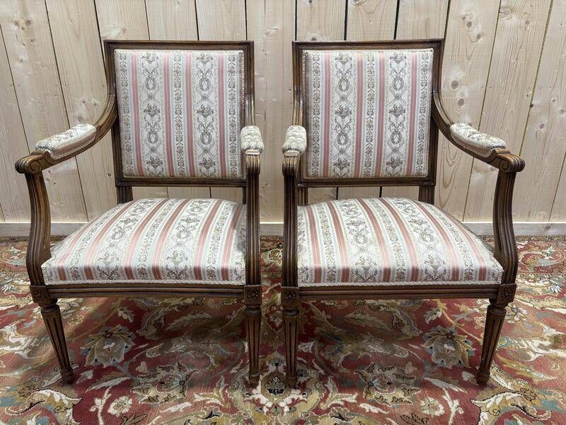 Pair Of Louis XVI Style Armchairs photo furniture