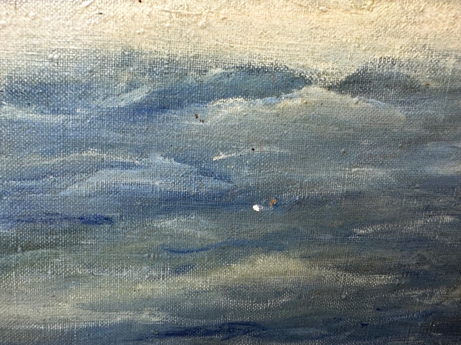 Mid Century Oil Painting Rms Queen Mary Ocean Liner Ship After Antonio Nicolo Gasparo Jacobsen photo buy