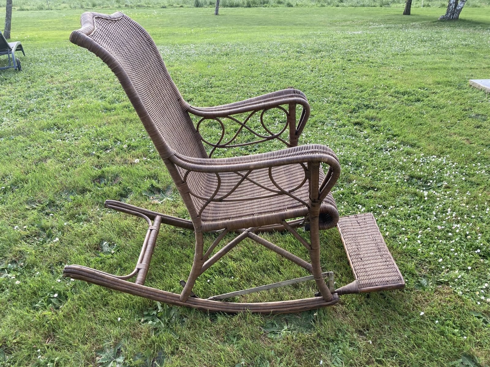 Furniture Former Rattan Rocking Chair Chair photo