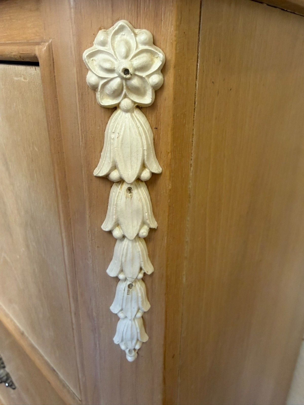 photo furniture Bleached Walnut Chest Of Five Drawers Circa 1940