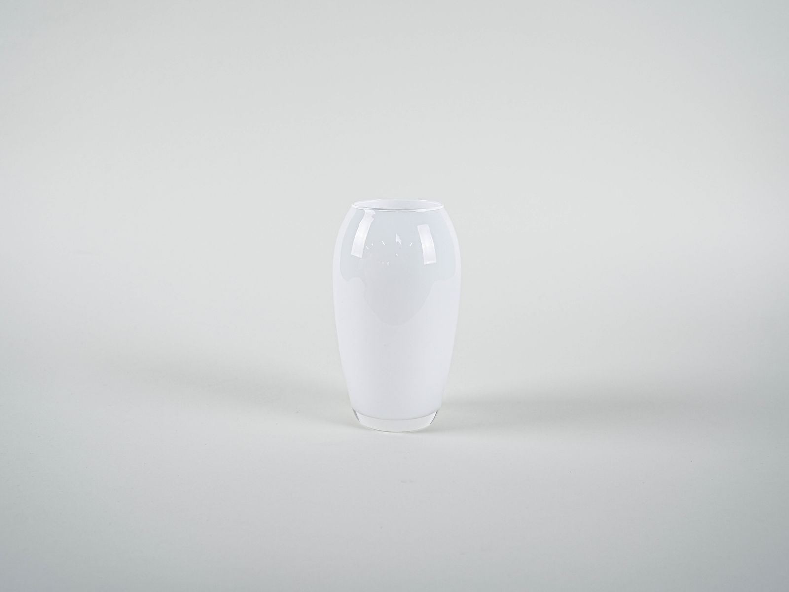 Glass Vase, Danish Design, 1970s, Made In Denmark photo for sale