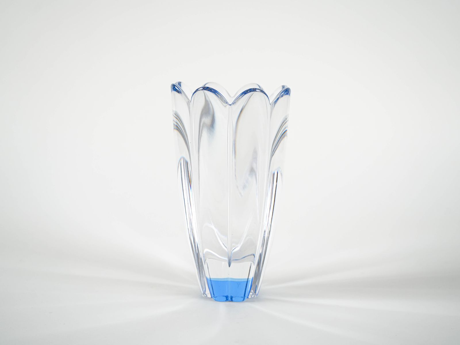 Mayflower Glazen Vaas, Zweeds Design, Jaren 1960, Ontwerper: Jan Johansson, Fabrikant: Orrefors photo 409.0
