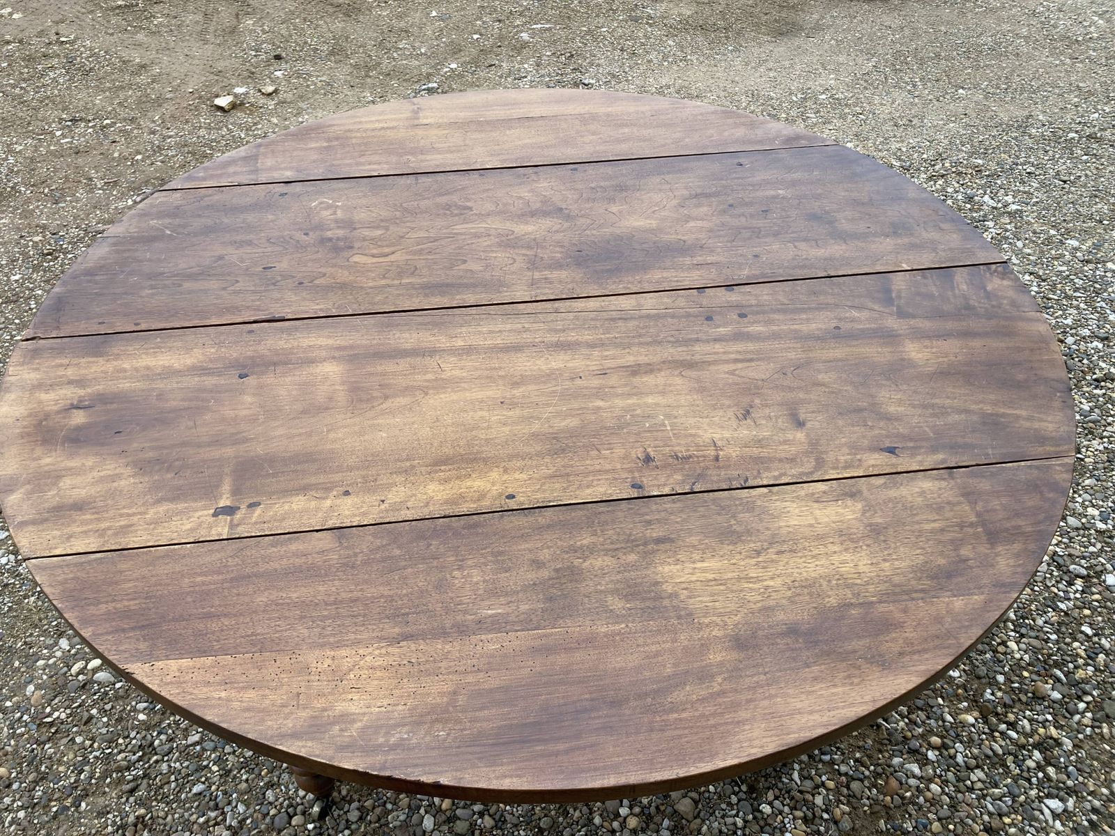Page 1 Of 13 Round Walnut Table Of 130 Cm In Diameter. photo buy