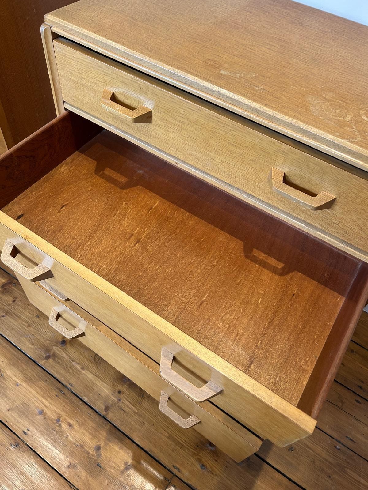 700.0 Pair Of Vintage G Plan Chest Of Drawers   4 Drawer Mid Century E Gomme photo