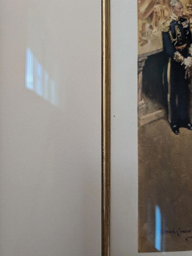 3500.0 Terence Cuneo Signed Queen Elizabeth II Coronation Print. 106cm X 86cm Framed photo