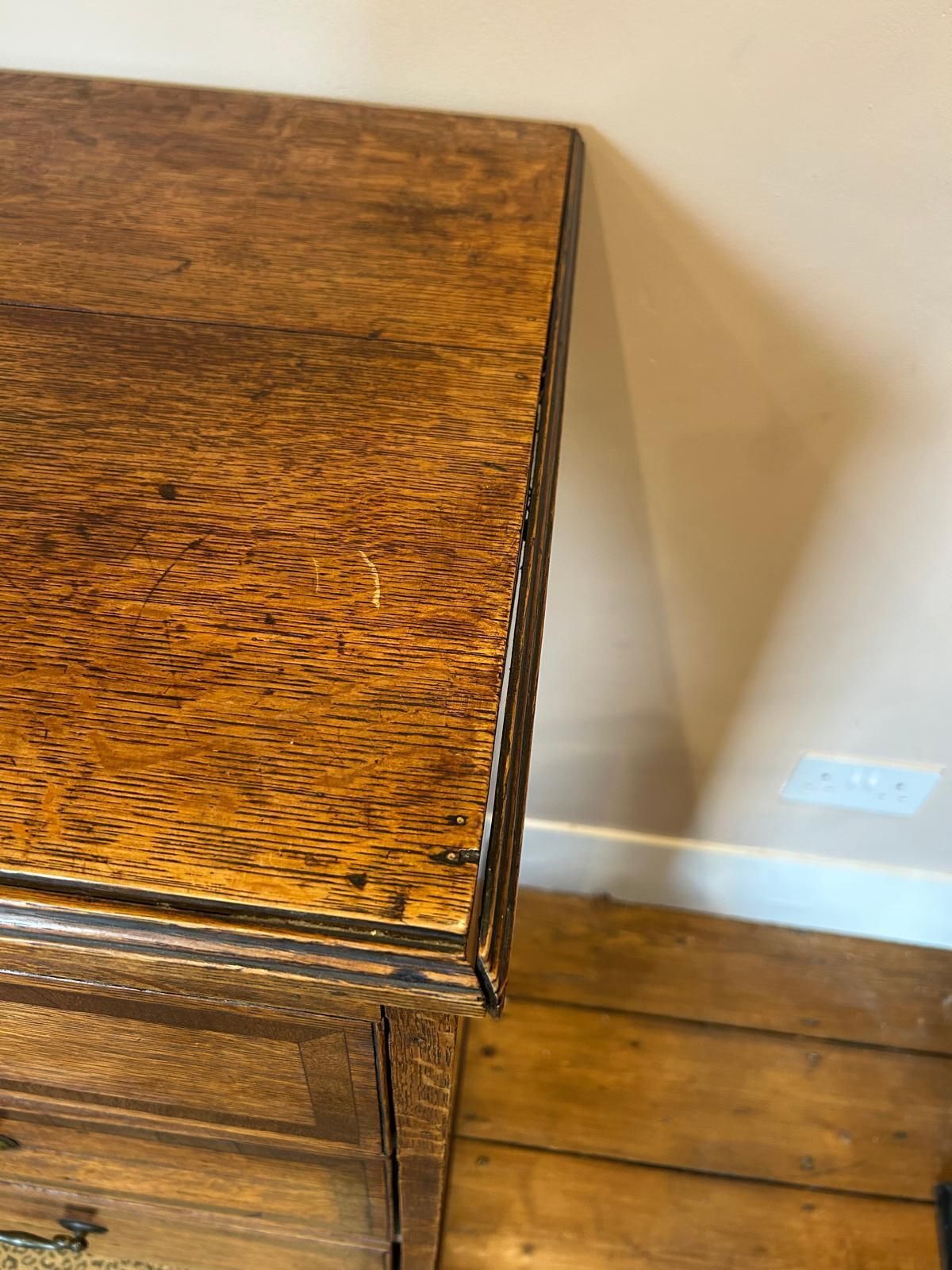 400.0 Antique Mahogany Chest Of Drawers photo