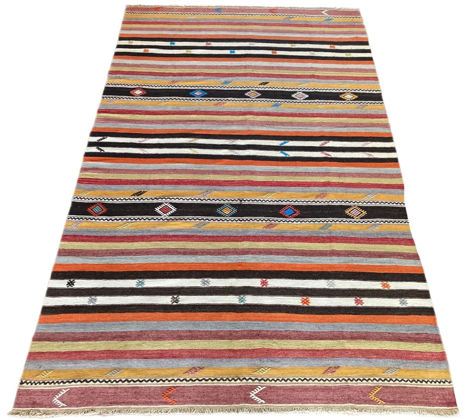 Vintage Anatolische Kilim 3,15m x 1,94m photo furniture