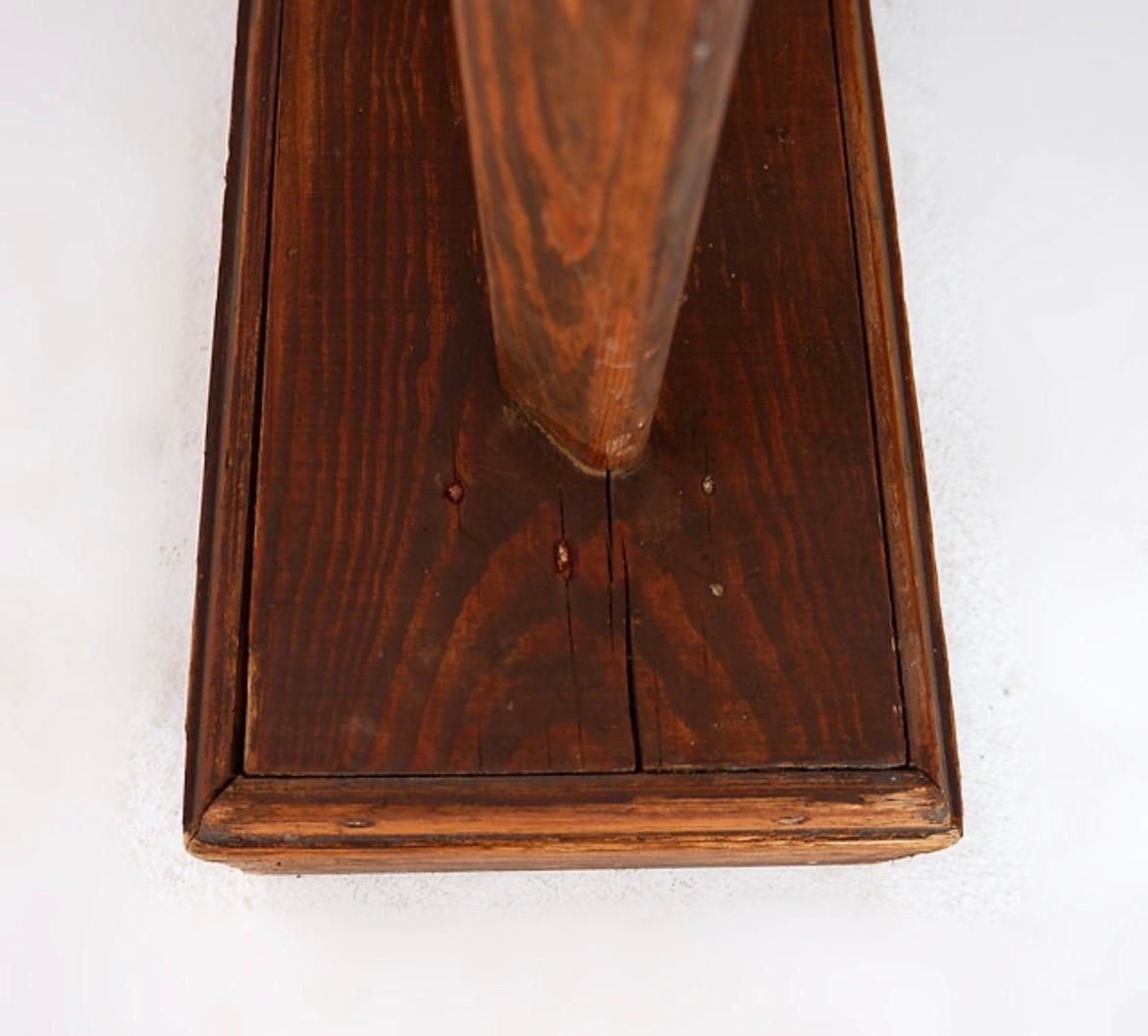 Vintage Wood Room Divider, Mid Century Modern, 1967, 217cm Tall photo furniture