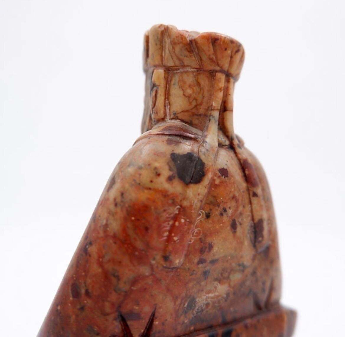 photo furniture A Stone Seal Carved With A Seated Official China, 20th