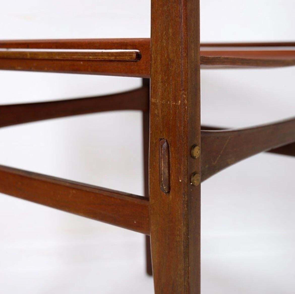 Mid Century Italian Chair By Pozzi & Verga, Bentwood & Brass, 1960s photo Furniture