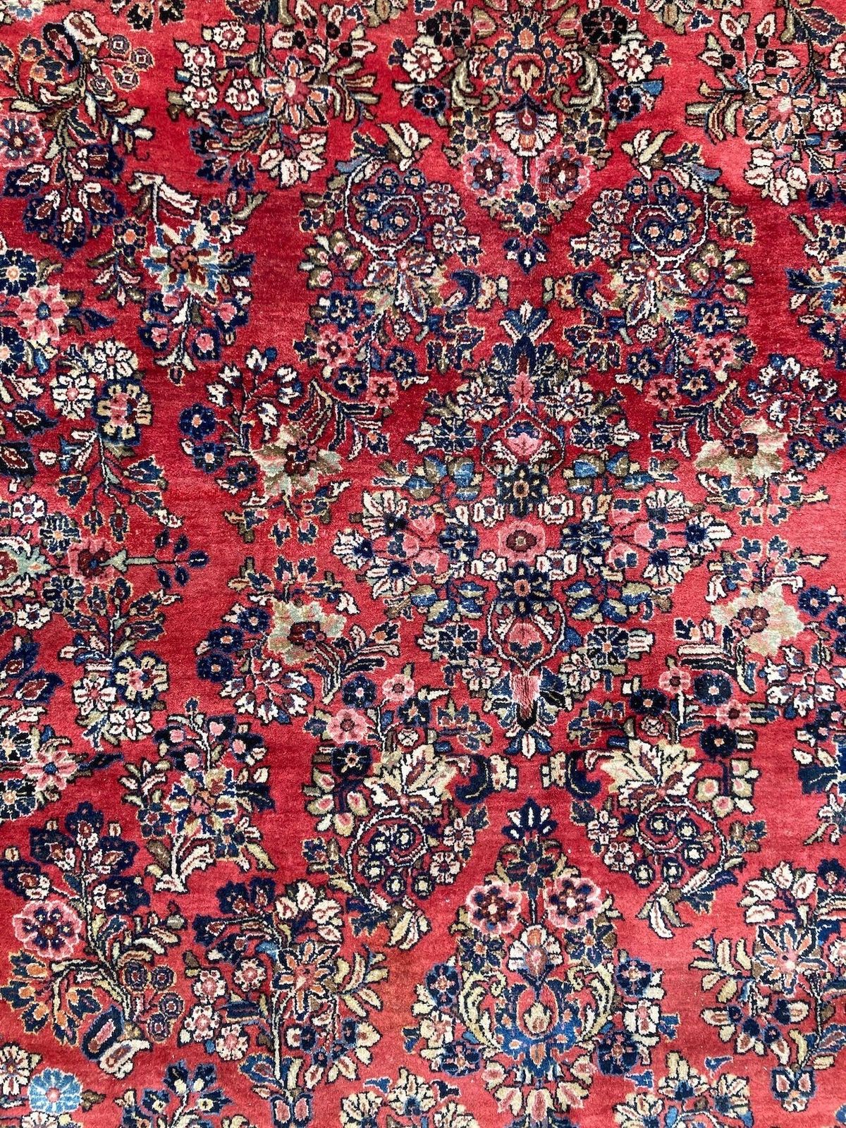 photo buy Antiek Sarouk tapijt 3,07 m x 2,45 m