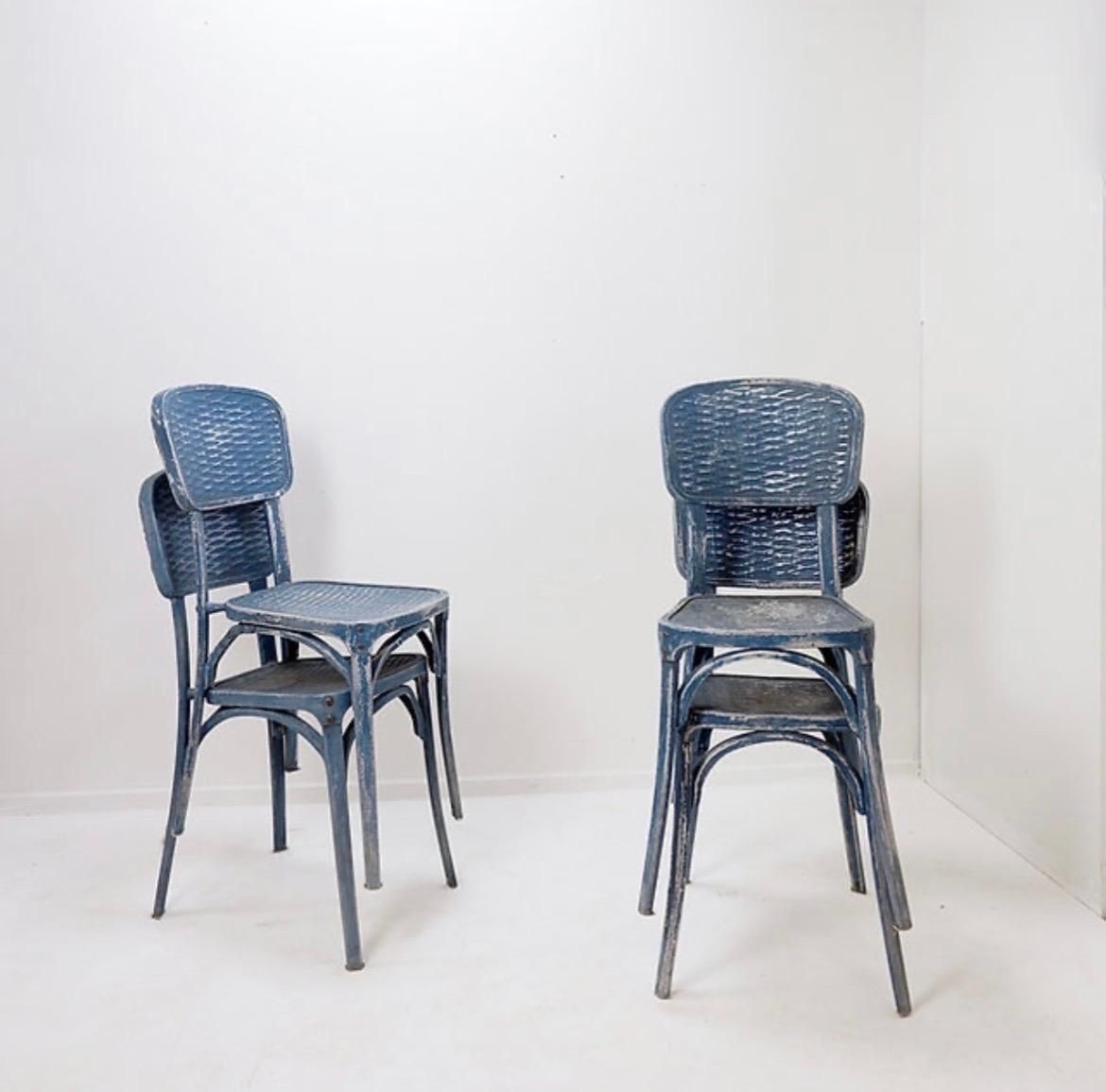 Set Of 3+1 From The House "Salon De Provence" By Gaston Viort   1930s photo furniture