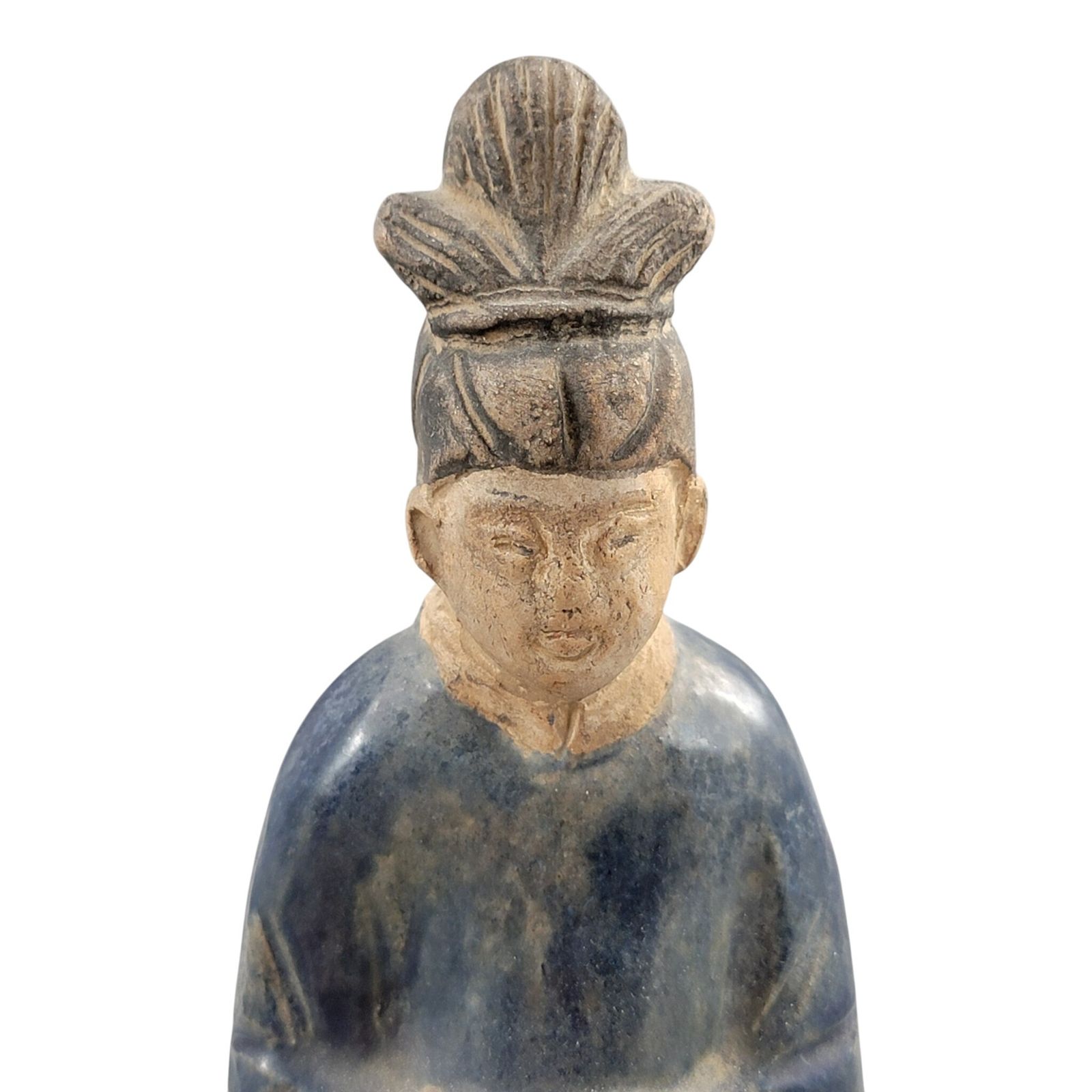 Chinese Tang Dynasty Sancai Glazed Funerary Figure, Circa 7th–8th Century photo buy