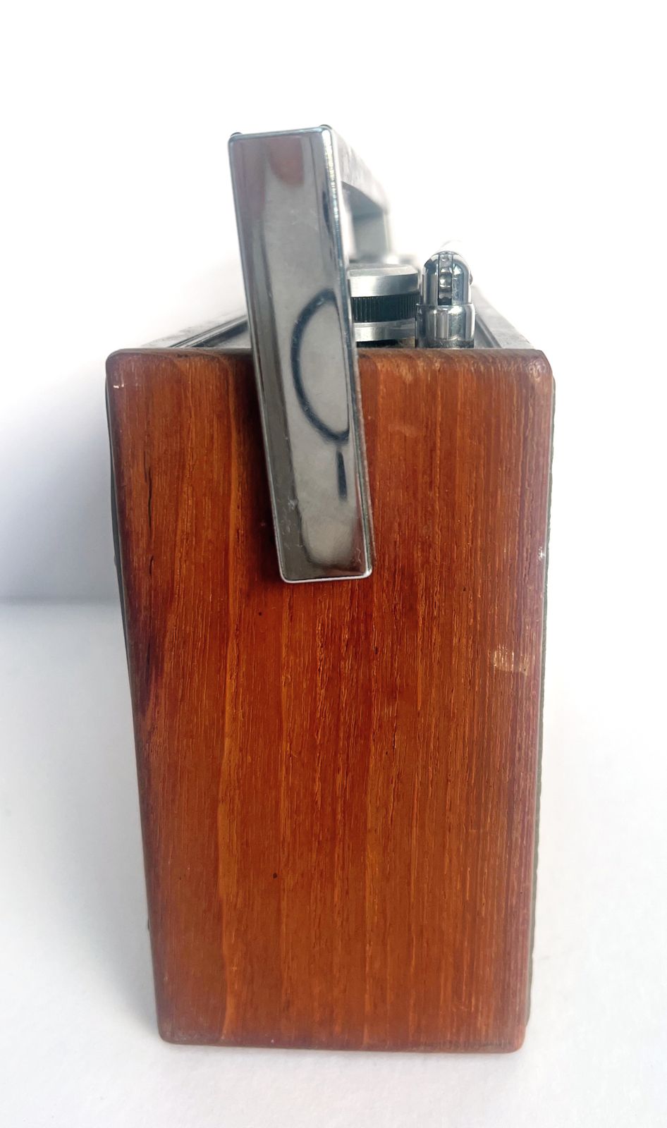 1980's Roberts R24 Am/Pm Portable Transistor Mains/Battery Radio  Green photo vintage